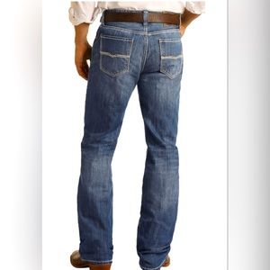 Rock & Roll Double Barrel Relaxed Fit Straight Leg, Size 32x36